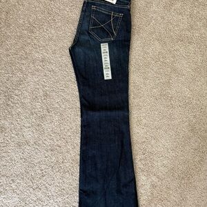 Ariat Women's Dark Blue Boot Cut Jeans